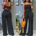 Casual Wide-Leg Jumpsuit with Back Detail