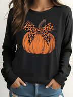 Women's Comfortable Long-Sleeve Shirt with Side Pockets