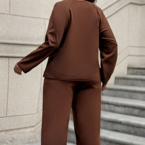 Women's Leisure Suit with Casual Cut and Comfortable Materials