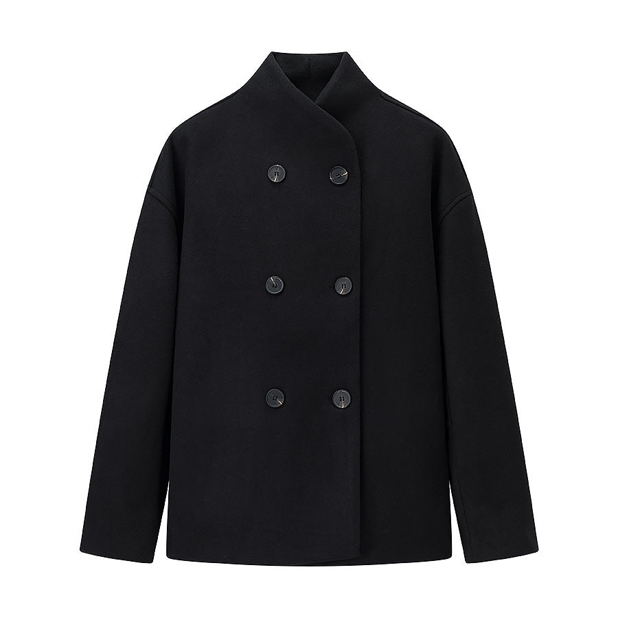 Elegant Wool Overcoat