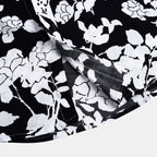 Women's Short-Sleeve Shirt with Floral Design