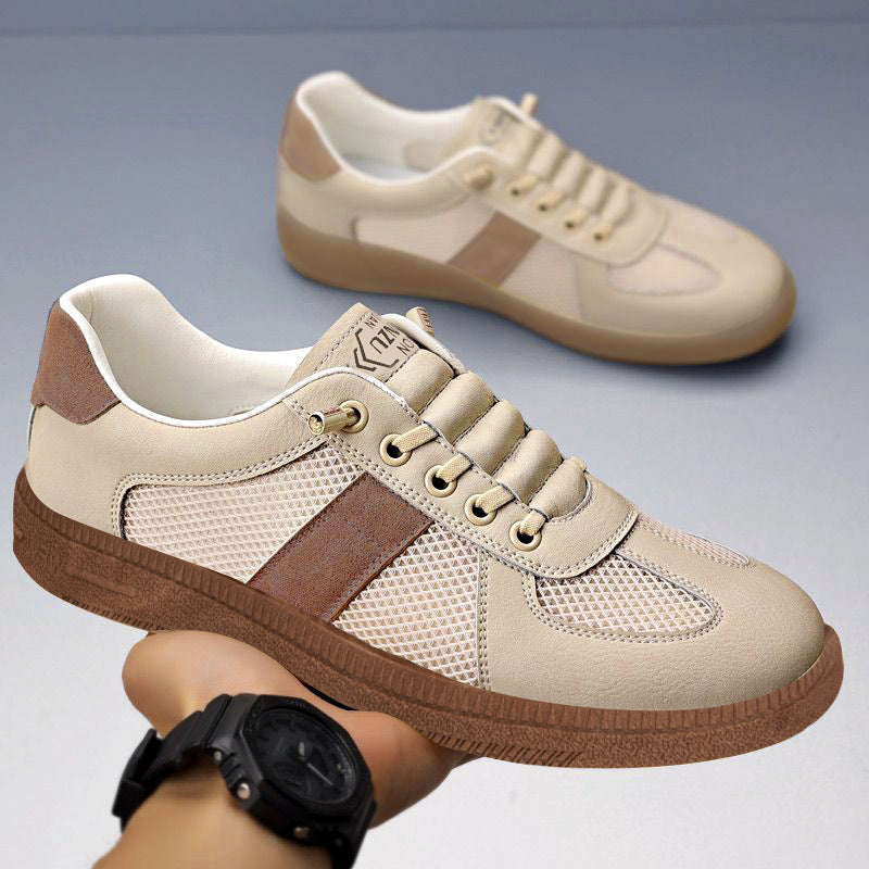 Women's Breathable Lifestyle Sneakers with Elastic Lacing and Durable Sole
