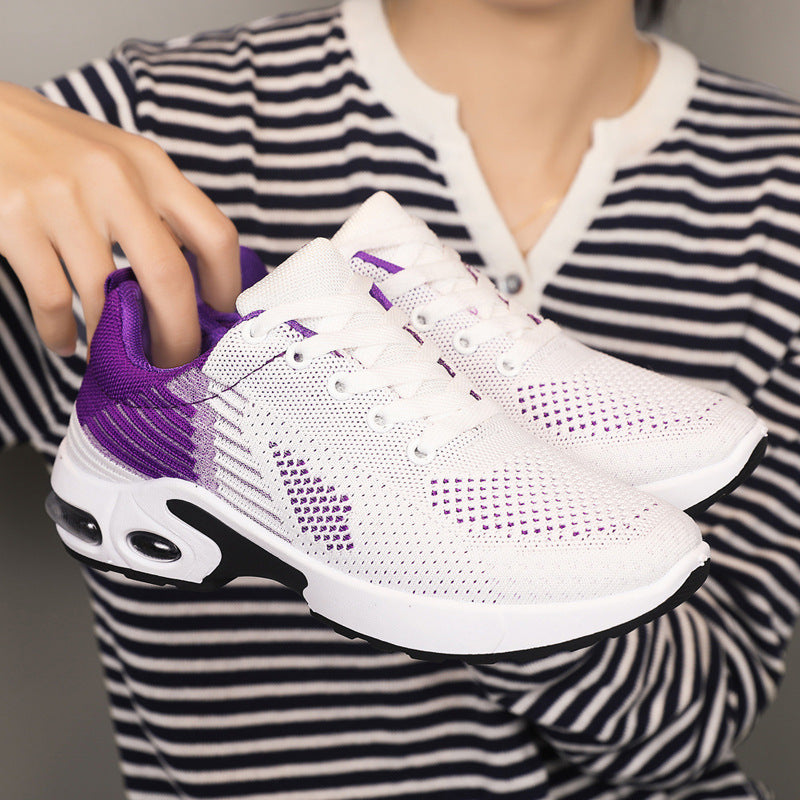 Women's Breathable Sneakers with Cushioned Air Pockets