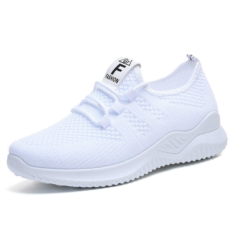 Women's Breathable Lightweight Sneakers with Elastic Upper
