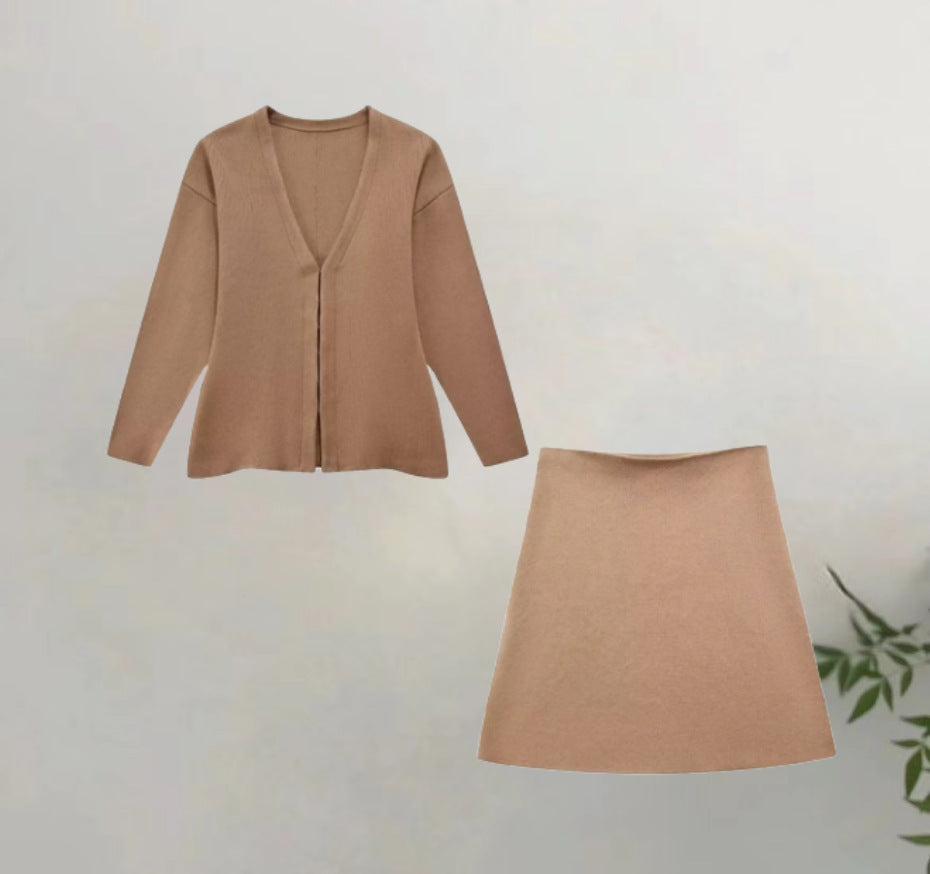 Women's Blazer and Skirt Set