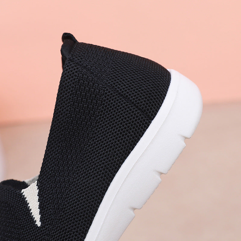 Women's Breathable Slip-On Sneakers with Flexible Fit