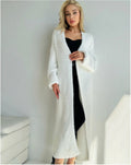 Women's Fluffy Long Cardigan