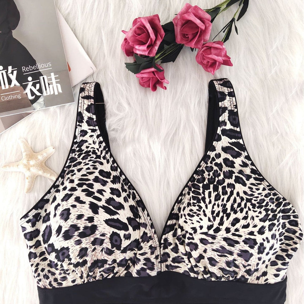 Women's Leopard Print Swimsuit