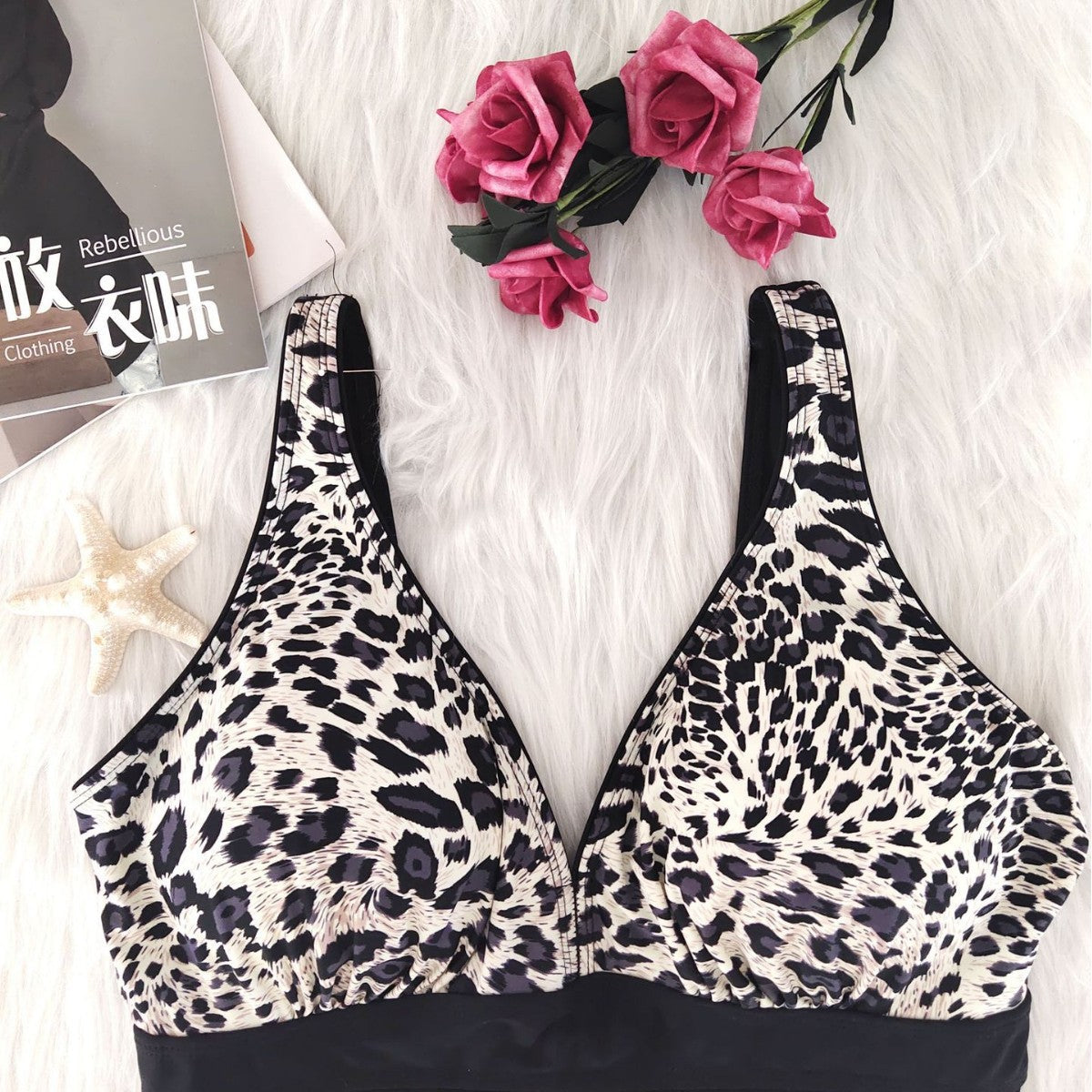 Women's Leopard Print Swimsuit