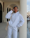 Women's Hoodie and Jogger Set with Kangaroo Pocket