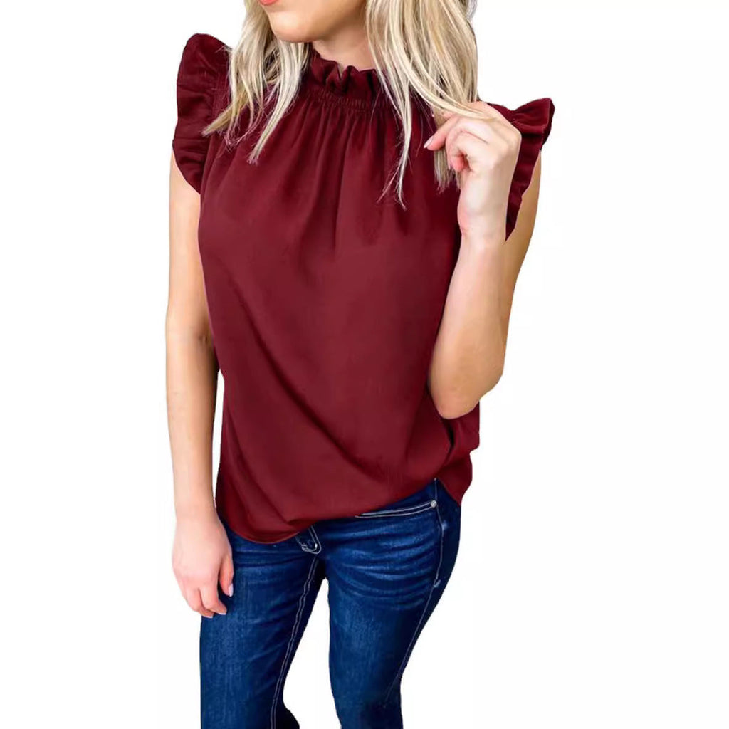 Elegant Ruffled Blouse