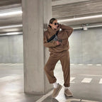 Women's Cozy Oversized Hoodie and Jogger Set