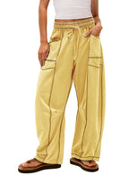 Women's Comfortable Casual Pants with Large Pockets