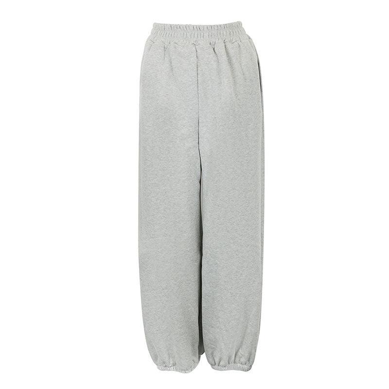 Women's Comfortable Sweatpants with Elastic Waist and Casual Fit