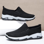 Women's Breathable Comfort Sneakers with Elastic Upper