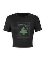 Women's Statement Crop T-Shirt