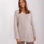 Women's Chunky Knit Cable Sweater