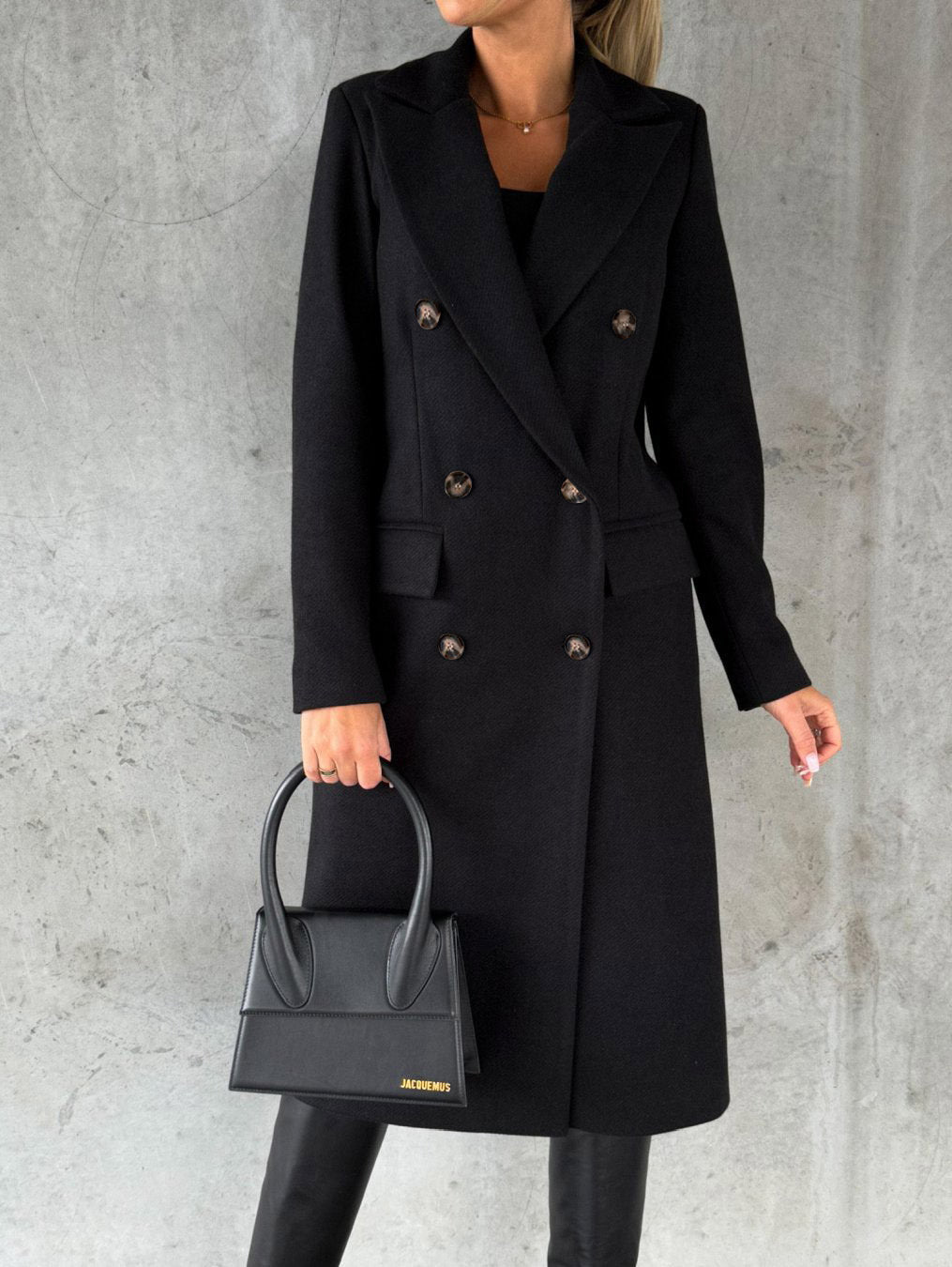 Women's Elegant Double-Breasted Trench Coat