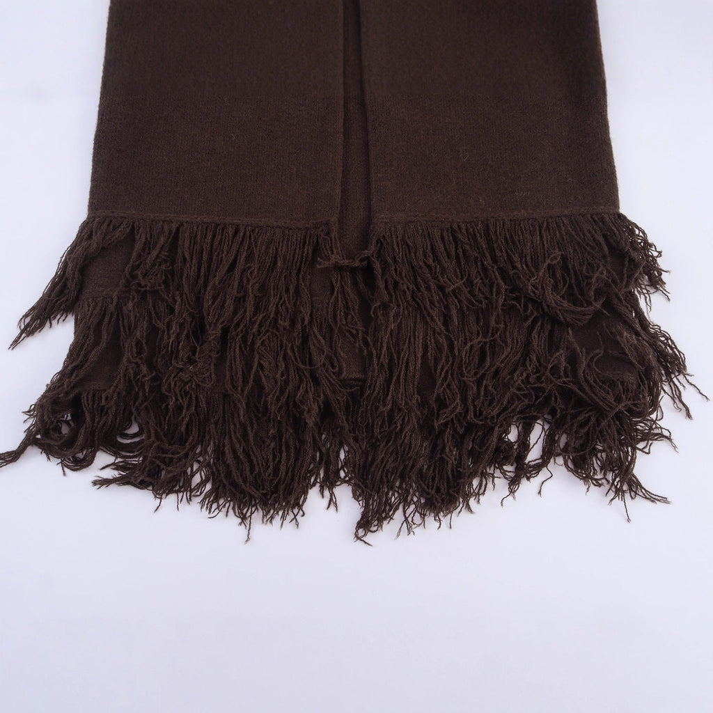 Elegant Cardigan with Fringe Details