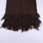 Elegant Cardigan with Fringe Details