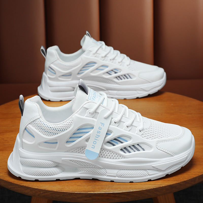 Women's Breathable Running Sneakers with Cushioned Sole and Modern Accents