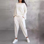 Casual Two-Piece Sweat Suit