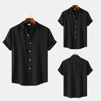 Women's Short-Sleeve Shirt in Lightweight Breathable Fabric