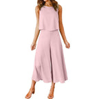 Women's Flowy Wide-Leg Jumpsuit