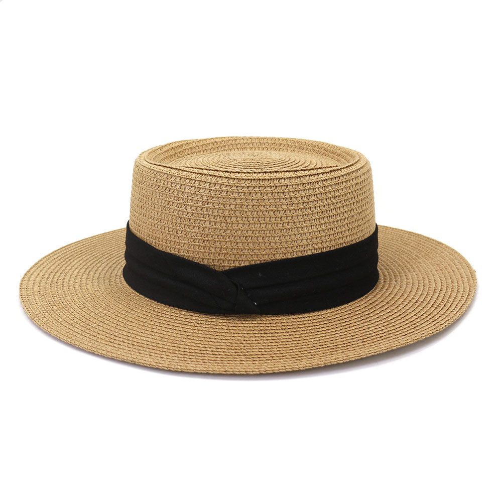 Breathable Sun Straw Boater Hat