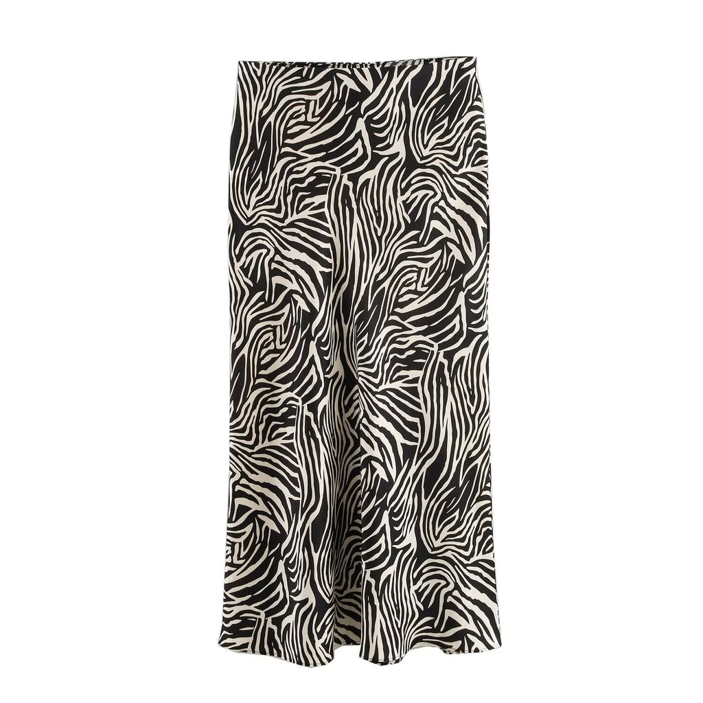 Women's Polka Dot Midi Skirt