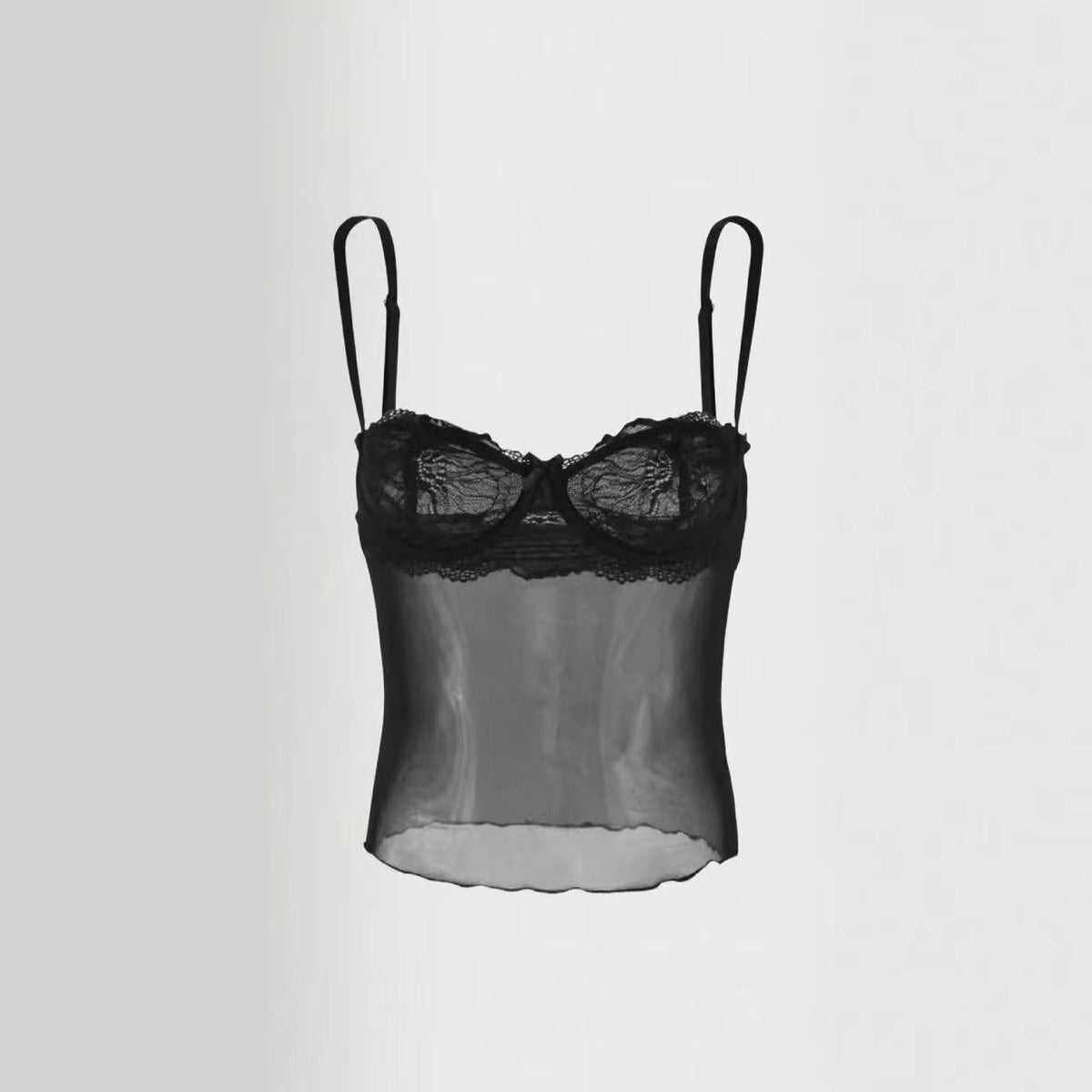Women's Mini Skirt with Elegant Lace Accents