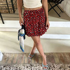 Women's Animal Print Mini Skirt