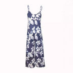 Women's Airy Summer Overall with Wide Legs and Pockets