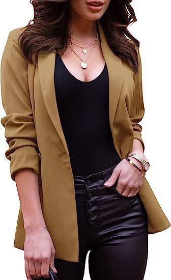 Elegant, Tailored Women's Blazer in Fine Material