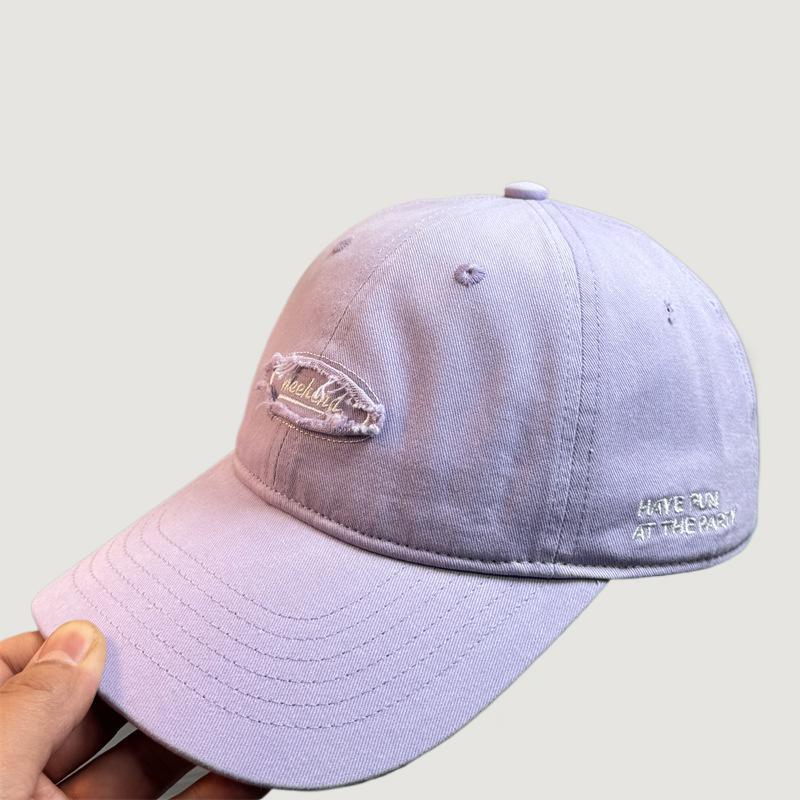 Men's Casual Distressed Embroidered Baseball Cap