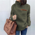 Women's High-Neck Fleece Pullover
