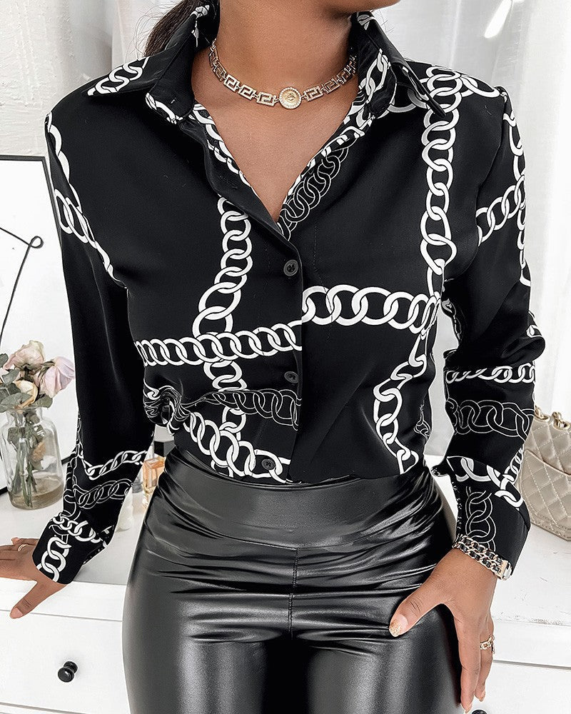 Women's Modern and Stylish Long-Sleeve Shirt
