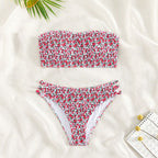 Women's Bandeau Bikini with Sophisticated Knot Design