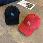Men's Casual Distressed Message Baseball Cap