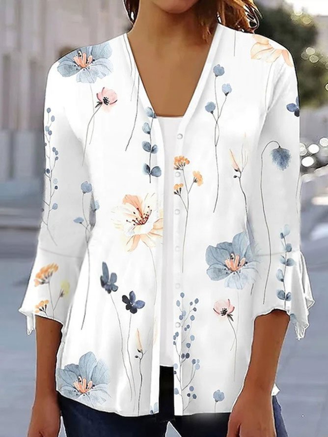 Women's Floral Blouse