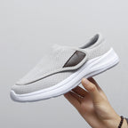 Women's Breathable Slip-On Sneakers with Elastic Entry