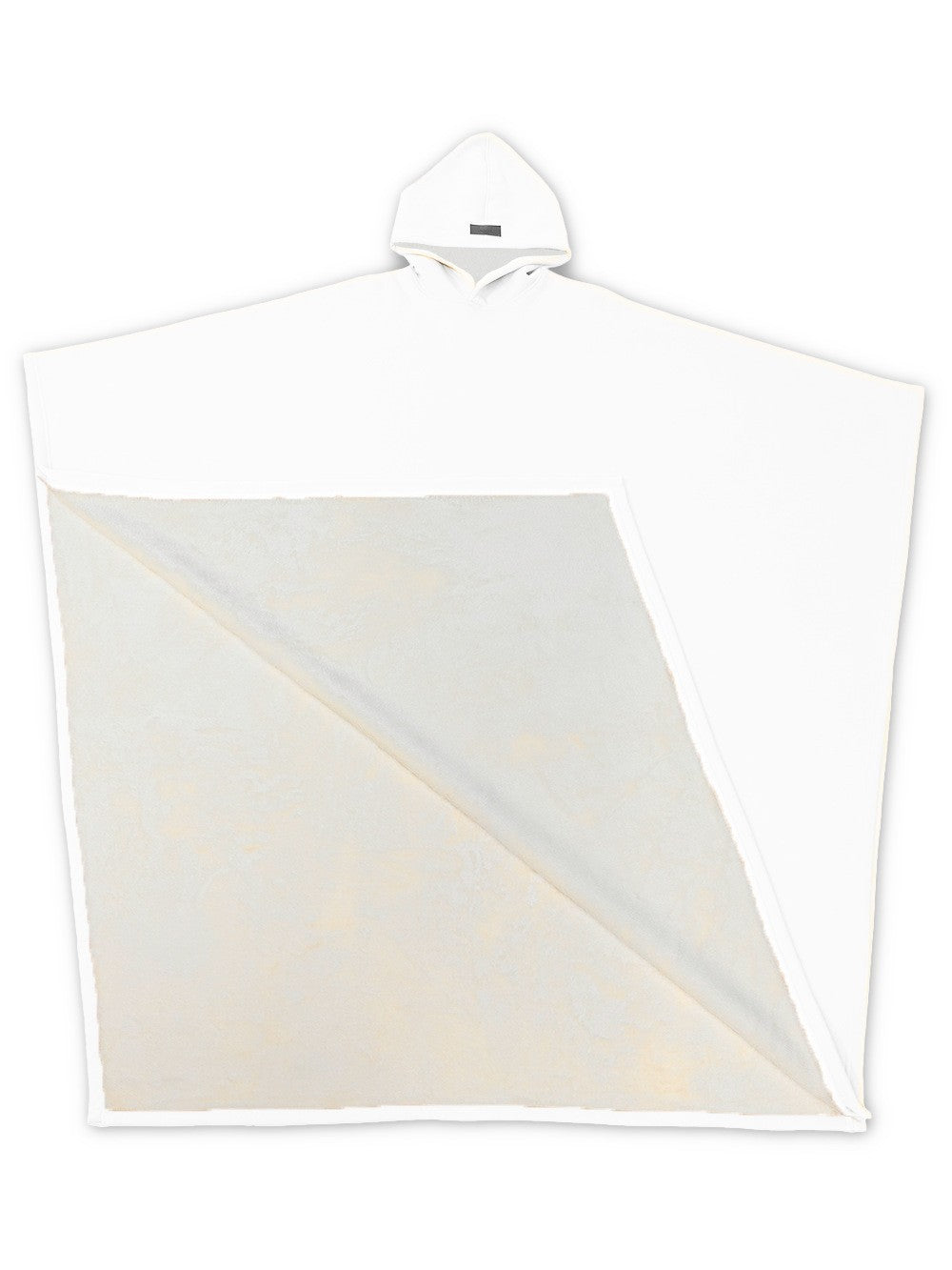 Women's Cozy Hooded Poncho in Soft Microfleece