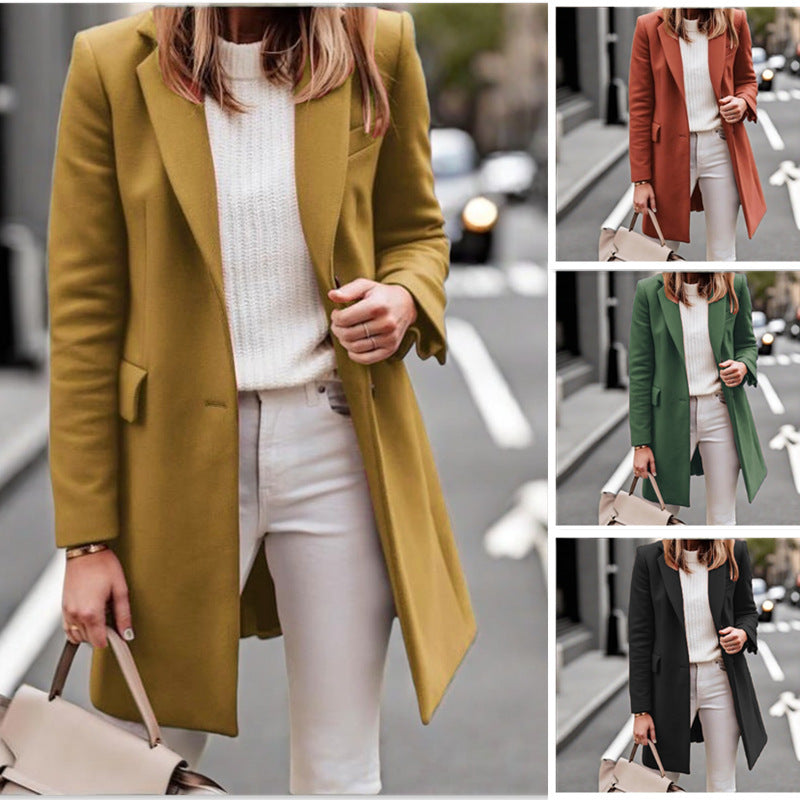Casual and Elegant Long Coat