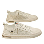 Women's Breathable Casual Sneakers with Transparent Upper and Cushioned Sole