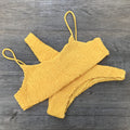 Women's Ruched Swimsuit Set