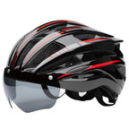 Bicycle Helmet with Integrated Visor and Innovative Ventilation System