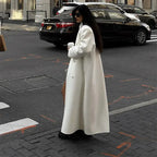 Women's Elegant Flowy Wide-Leg Pants and Blazer Set