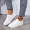 Women's Breathable Sneakers with Textured Finish