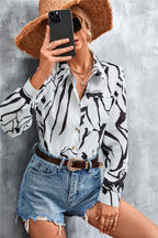 Women's Paisley Print Shirt