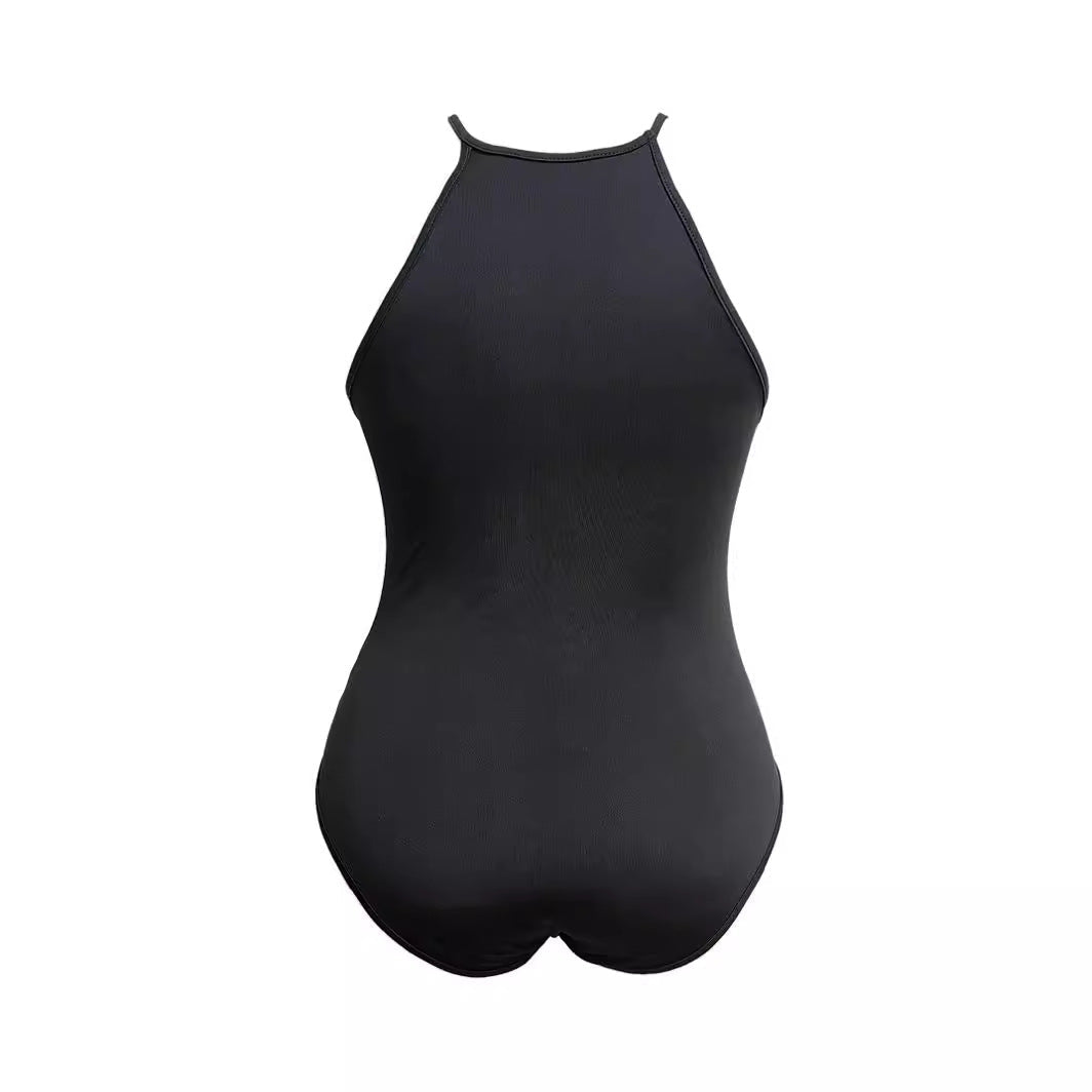 Women's Swimsuit with Refined Back Cut-Out